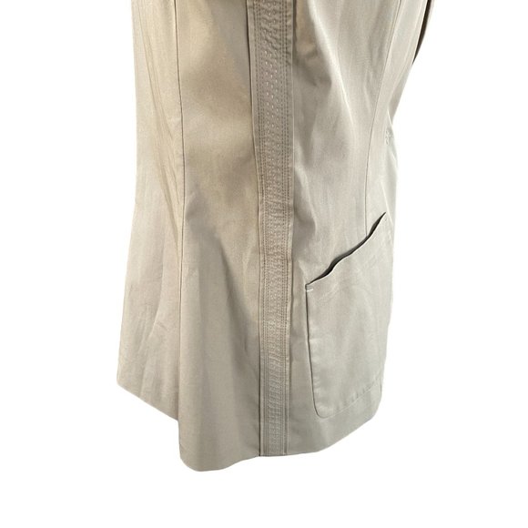 Elie Tahari Embroider Preppy Blazer Tan Neutral Professional Business Office-14 - Picture 9 of 16